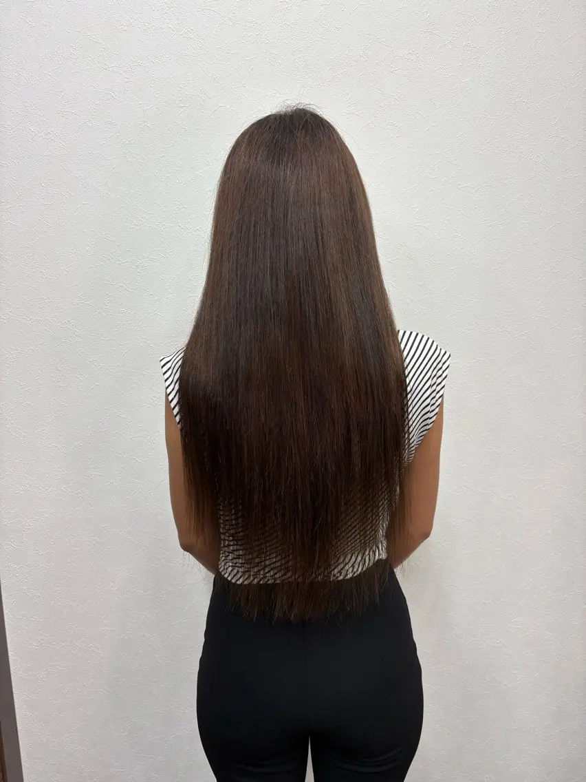 ロング チョイ  インセイのヘアスタイル