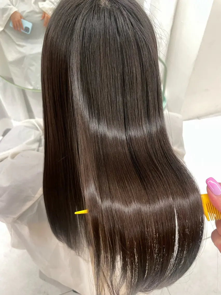 縮毛矯正モデル募集！カット + トリートメントサービスの写真