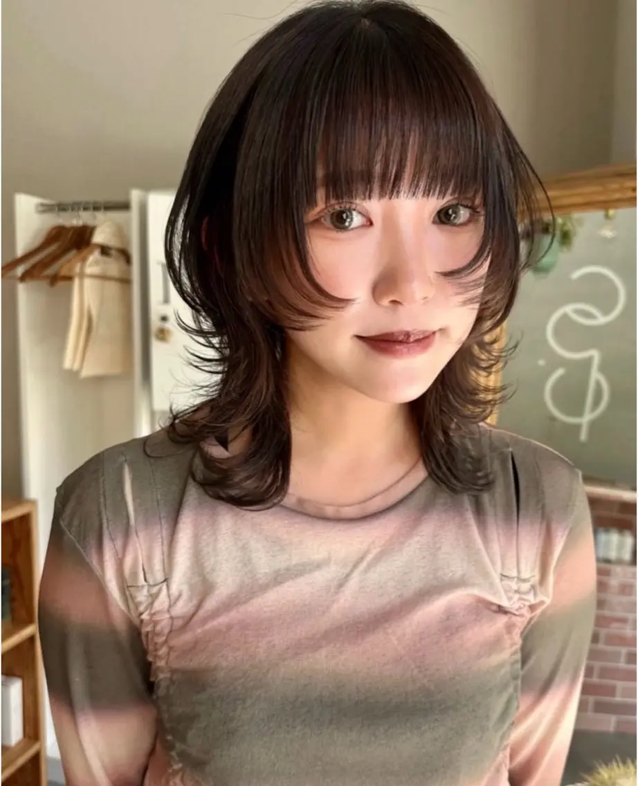 🌙ヘーゼルベージュ レイヤーカット🌙のヘアスタイル