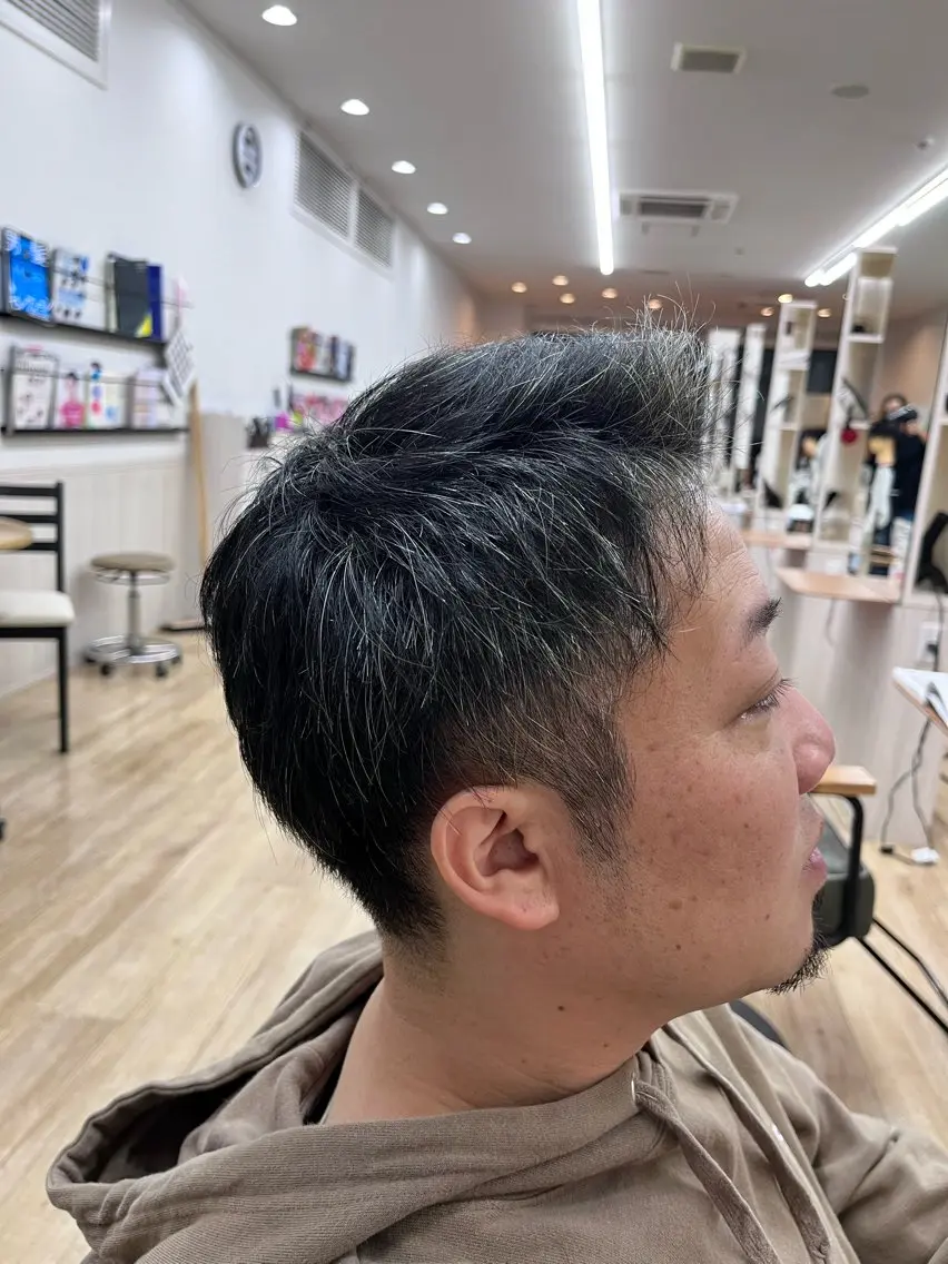 ショート メンズ 田尾 凌雅のヘアスタイル