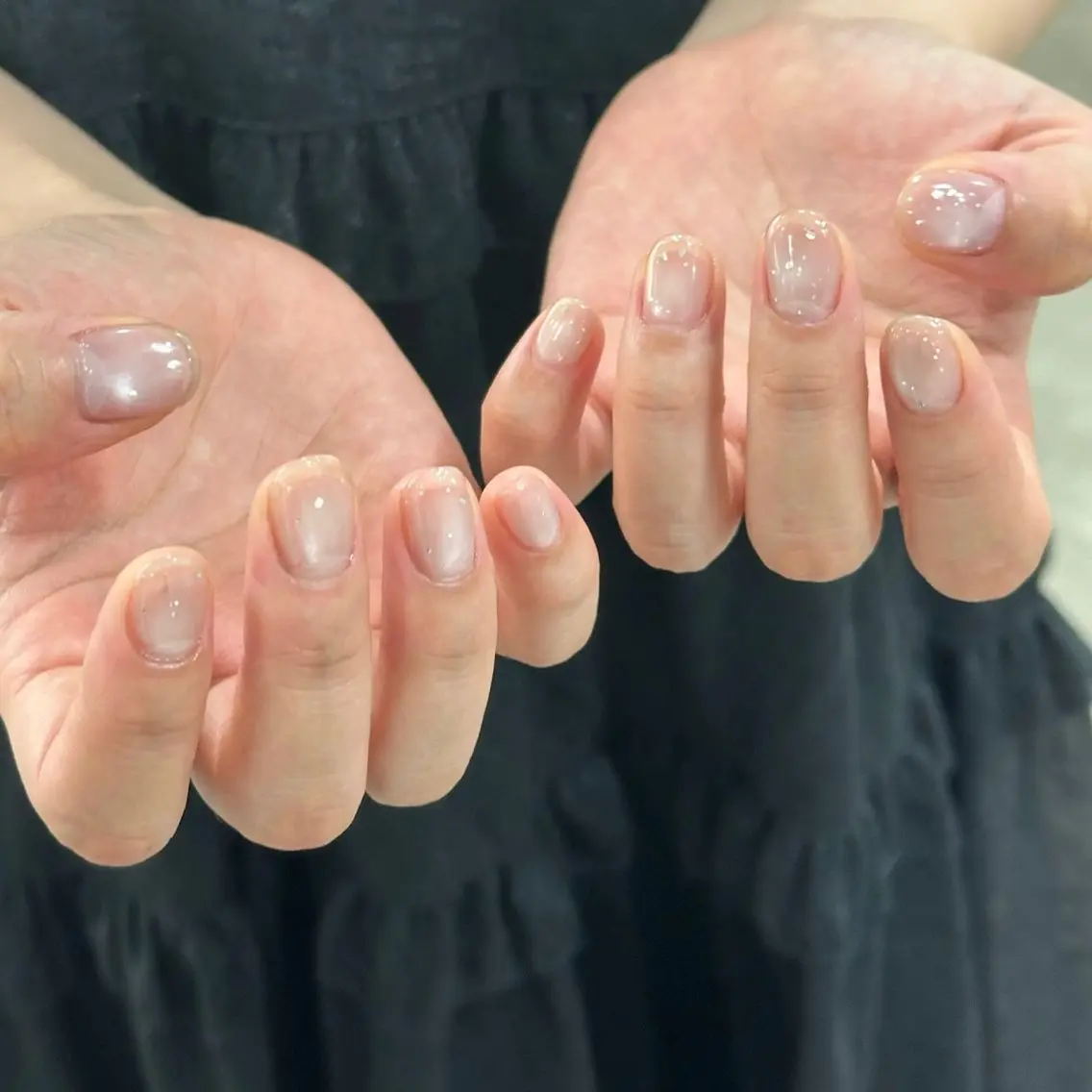 ネイル ホログラムネイル マグネットネイル ハンドネイル TK nail kaoriのネイルデザイン