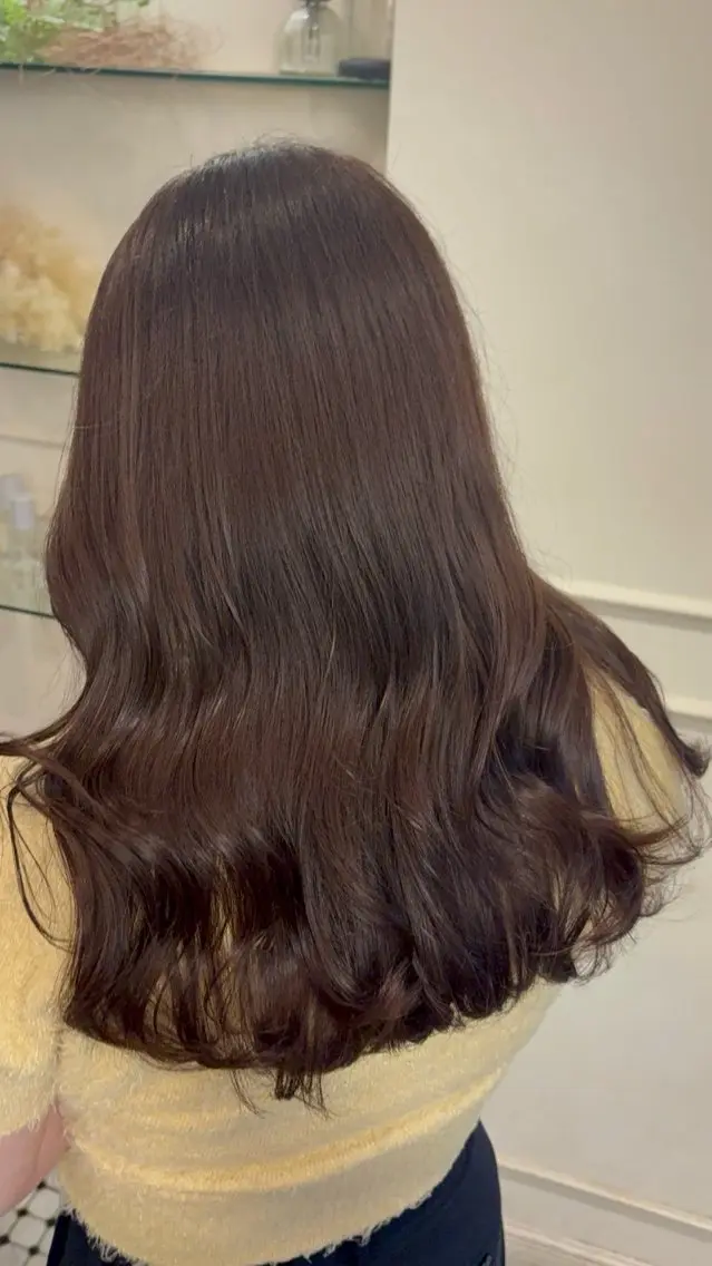 ロング カラー ヘアカラー トリートメント Konomura Neneのヘアスタイル