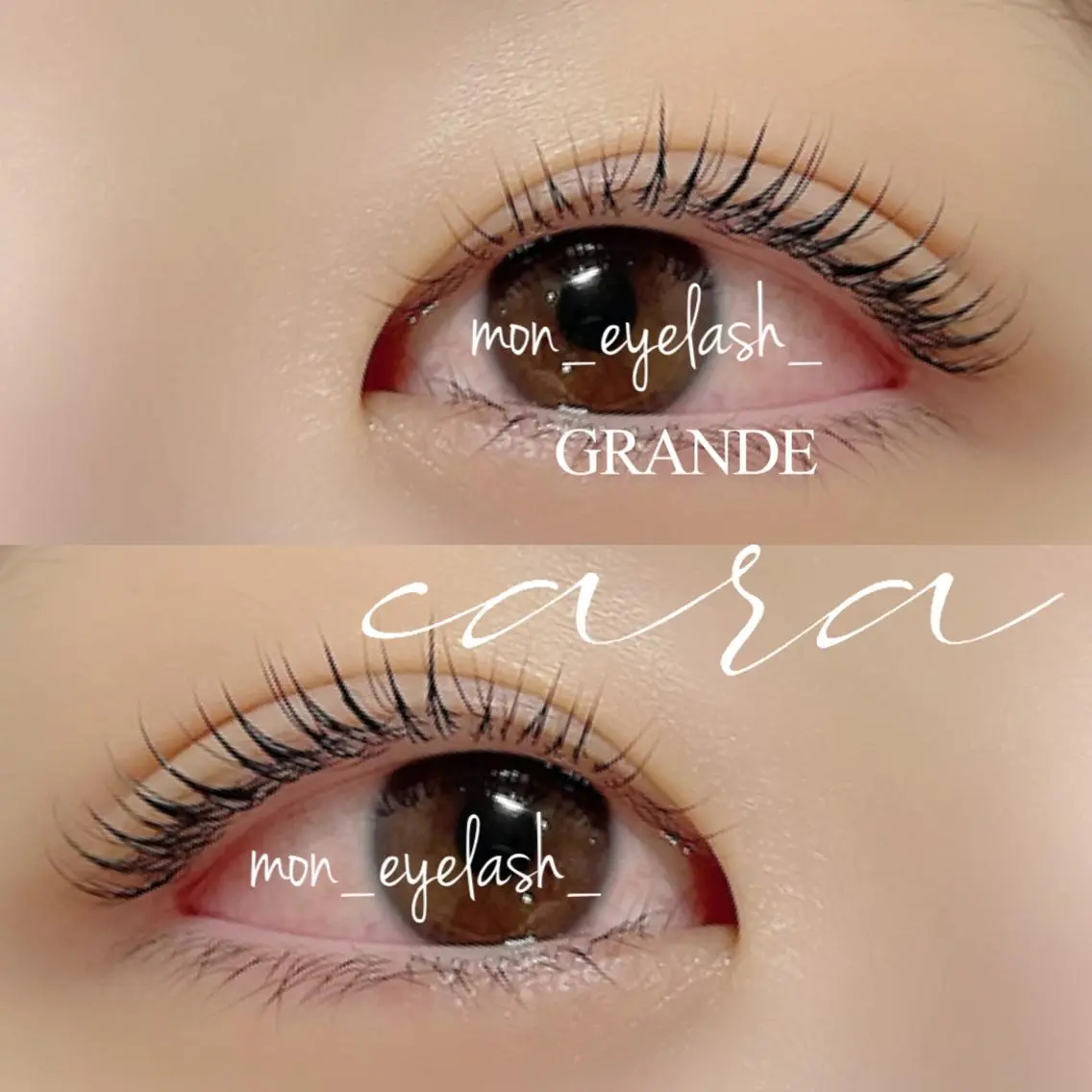 マツエク・マツパ マツパ GRANDEcara 栄 Miki🍀のマツエク・マツパデザイン
