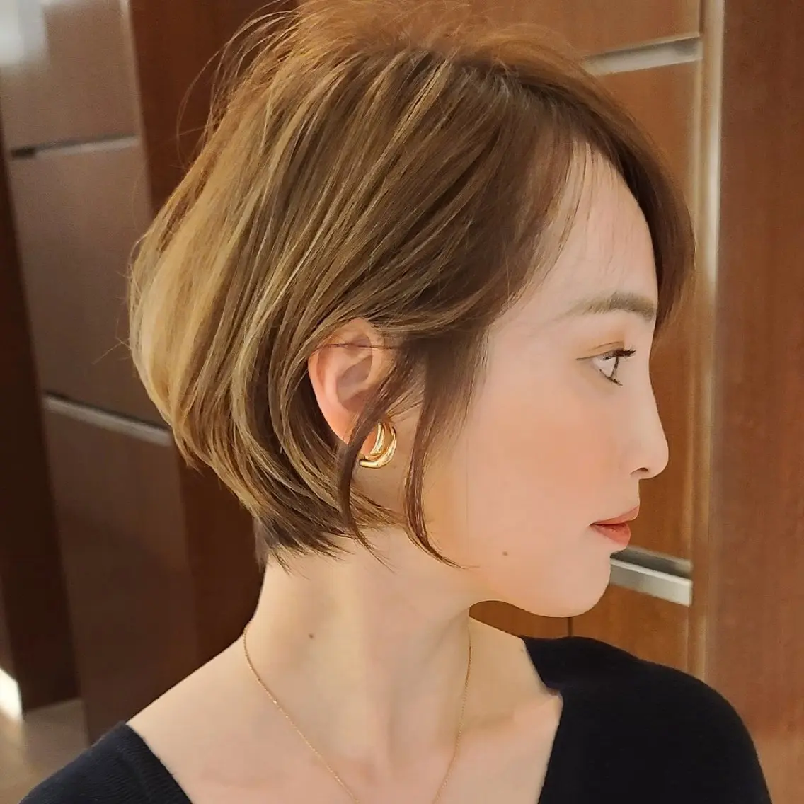 ショート 中高下 由真 ◎モニター様価格のヘアスタイル