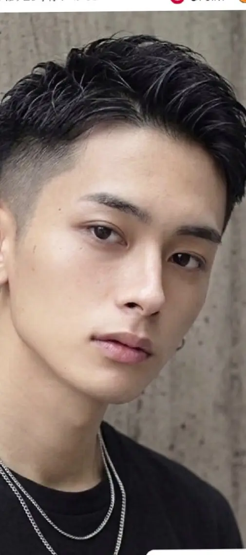 メンズ ショート けい もえこのヘアスタイル