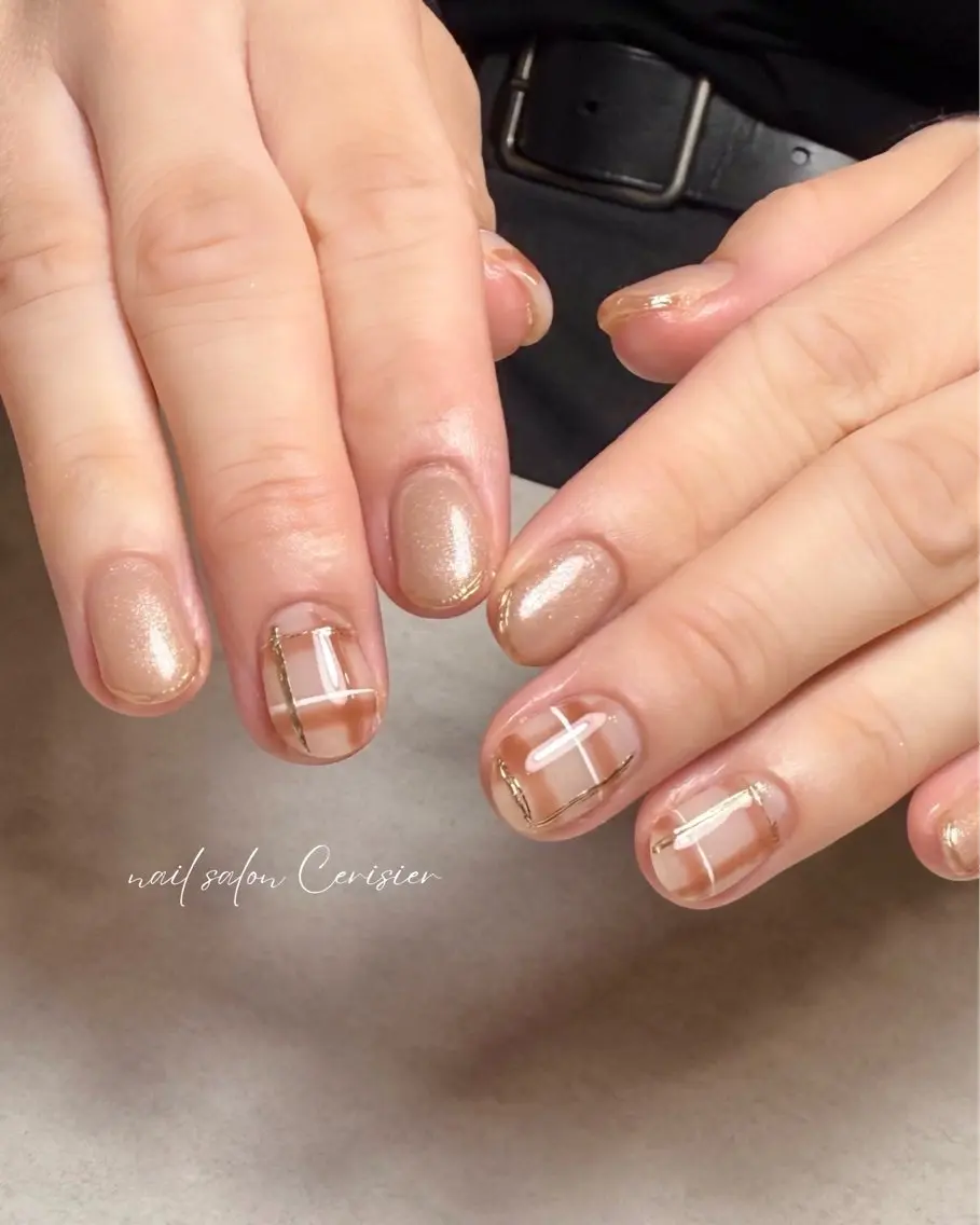 ネイル ハンドネイル フットネイル cerisier nailのネイルデザイン