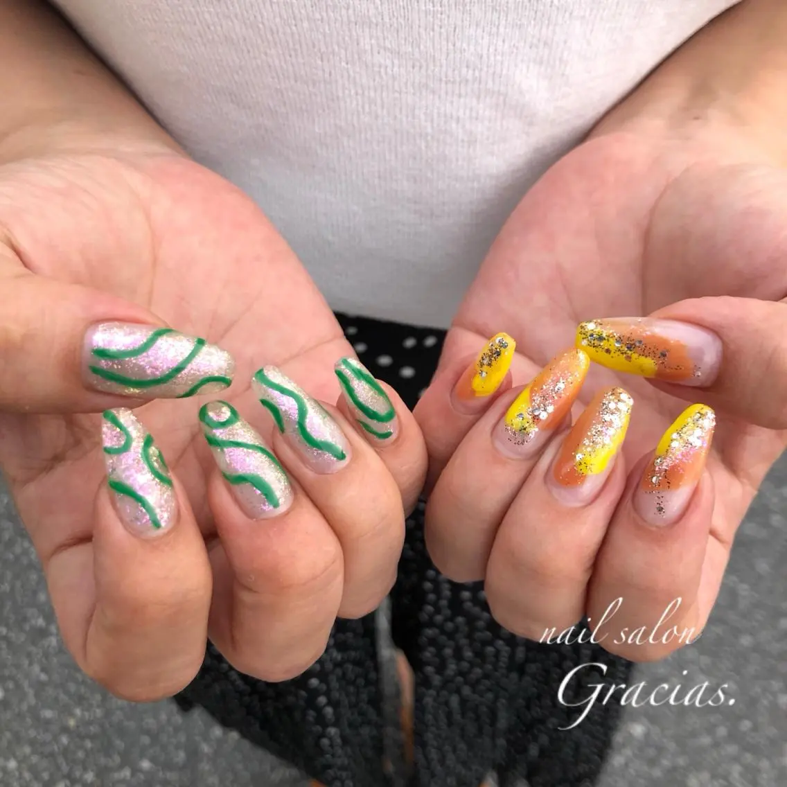 ネイル ハンドネイル Gracias. rieのネイルデザイン