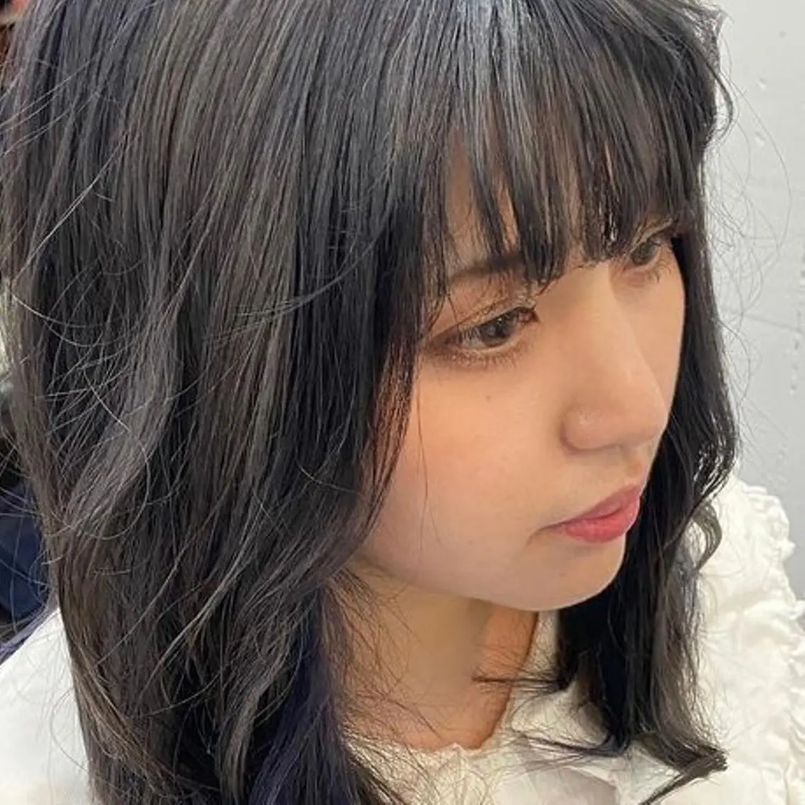 ロング カラー パーマ ヘアアレンジ メンズ キッズ ネイル マツエク・マツパ アイブロウ メンズハイライト メンズパーマ ブラウンカラー ケアカラー 透明感カラー 久木原 ゆりのヘアスタイル