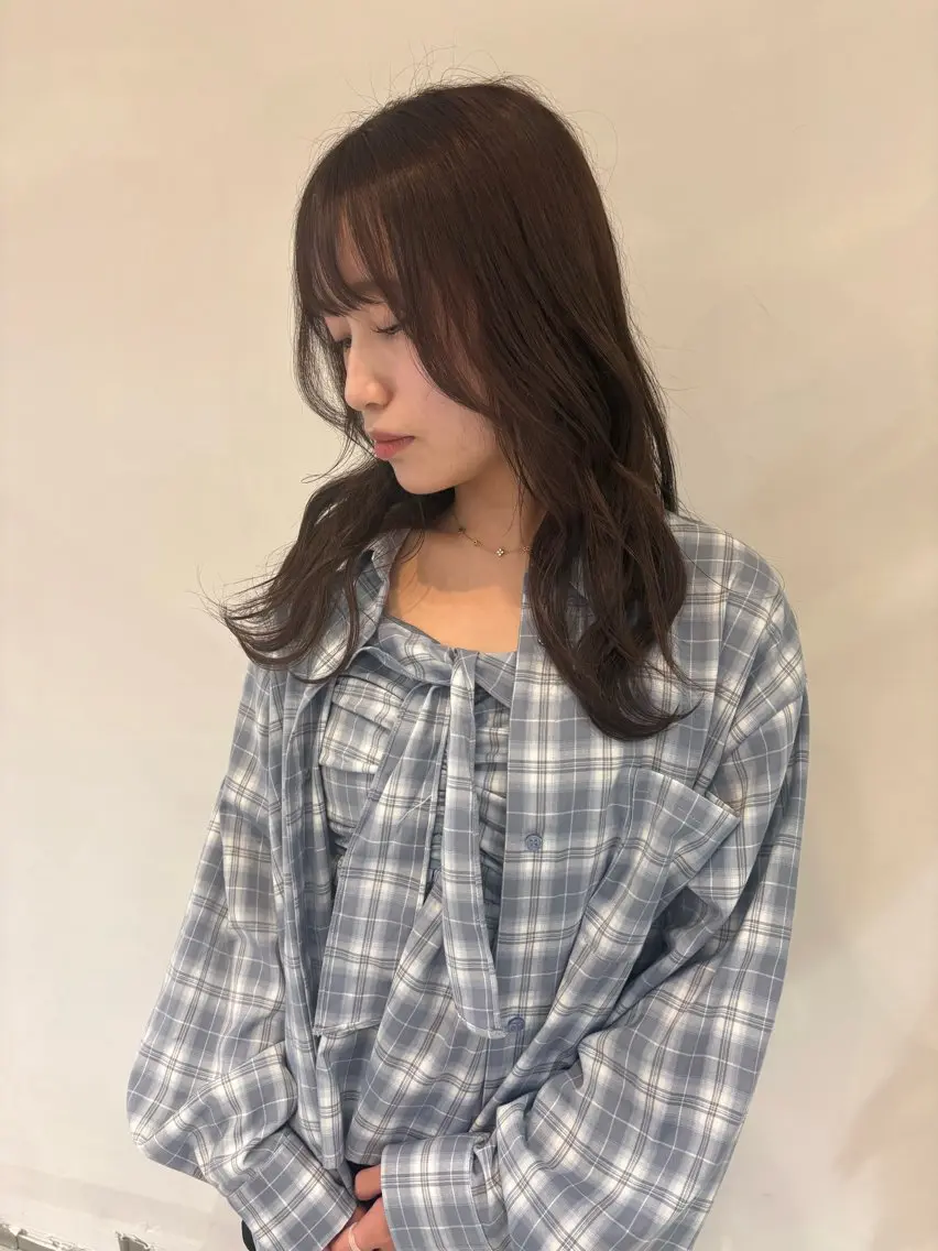 ✨️自然な髪色にしたい方✨️ブリーチなしワンカラー🍒♥️の写真