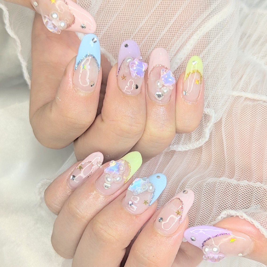 ネイル ハンドネイル 推しネイル | 　aycnailのネイルデザイン