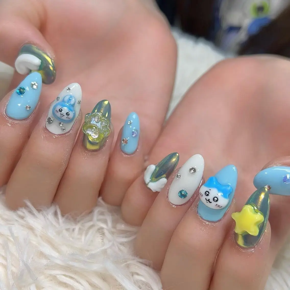 ネイル ハンドネイル 【Yappy🌈】 💖P-tanaのネイルデザイン