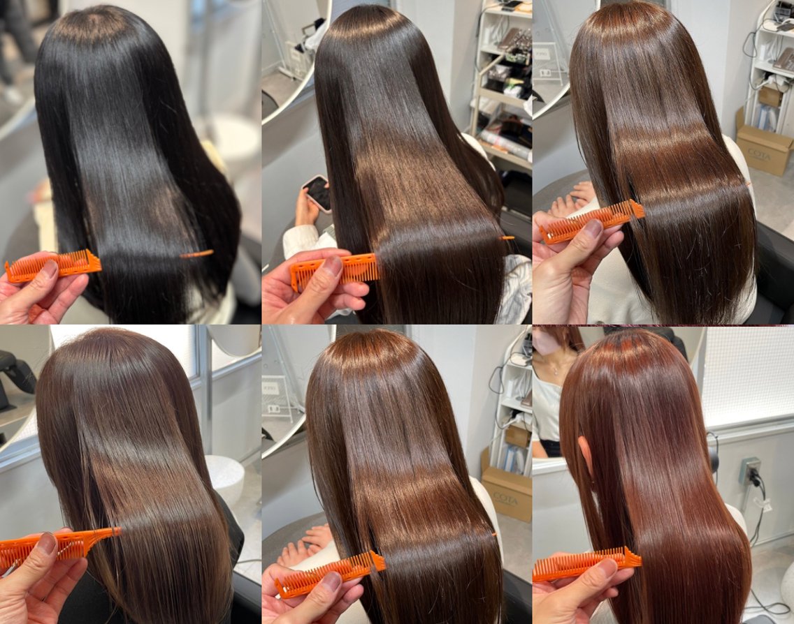 ロング カット 縮毛矯正 艶髪特化髪質改善 Re:Rアール高円寺のヘアスタイル
