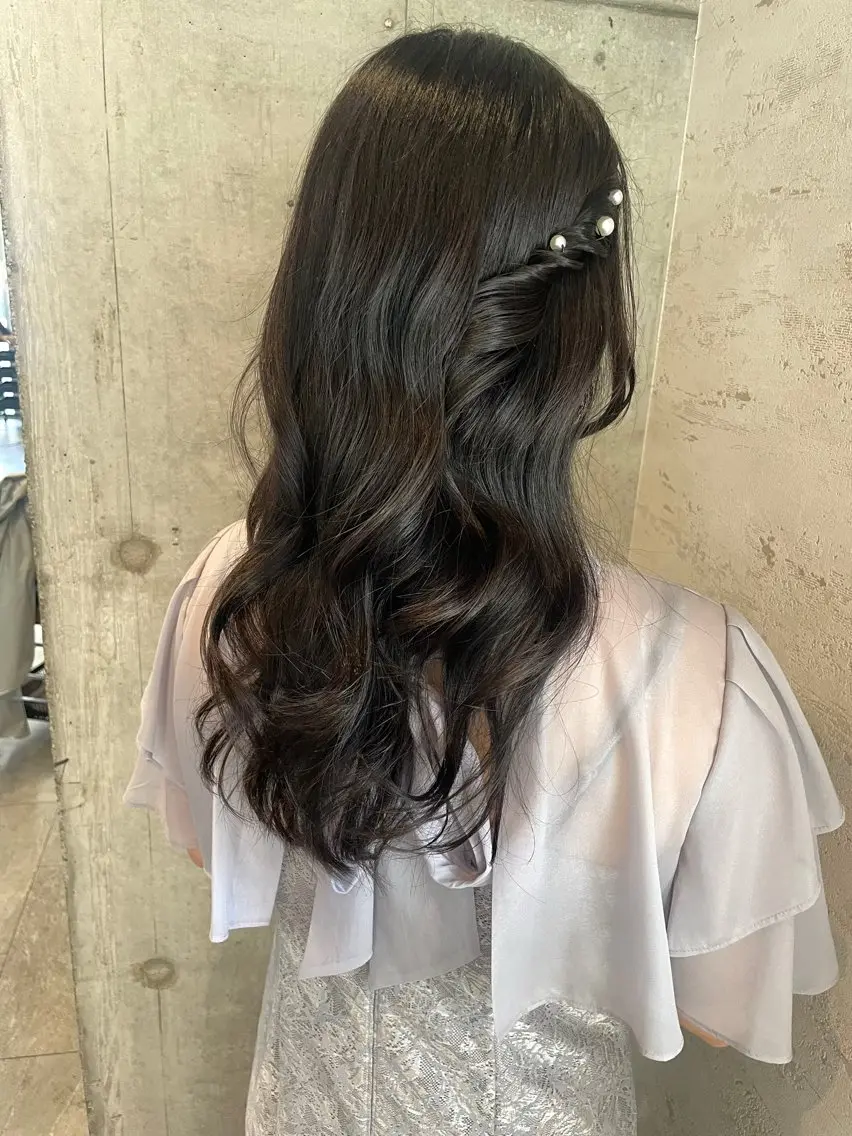 ヘアアレンジ ヘアセット 美髪× ヘアセット✨Araiのヘアスタイル