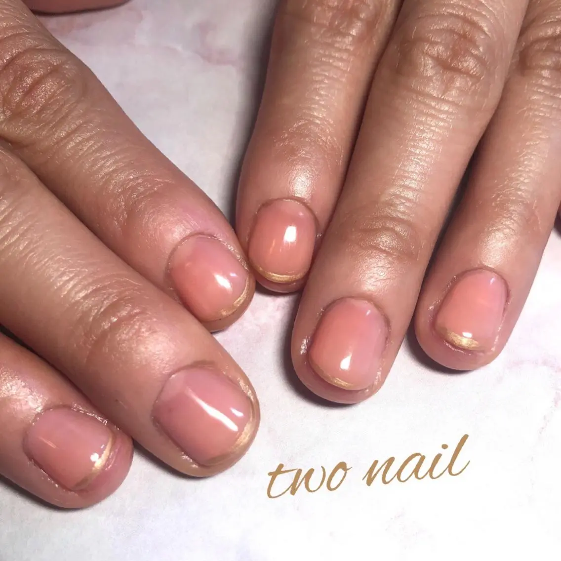 ネイル ハンドネイル two nailのネイルデザイン