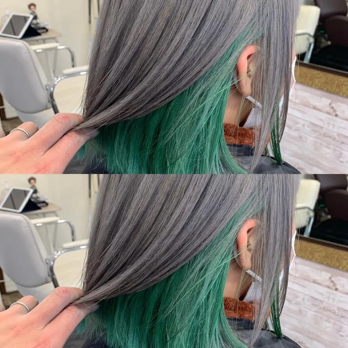 カラー ヘアカラー 渡辺 健太のヘアスタイル