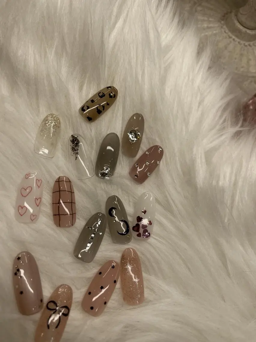 オフ有【ソフトジェルのみ】15種デザインから4本セレクトの写真