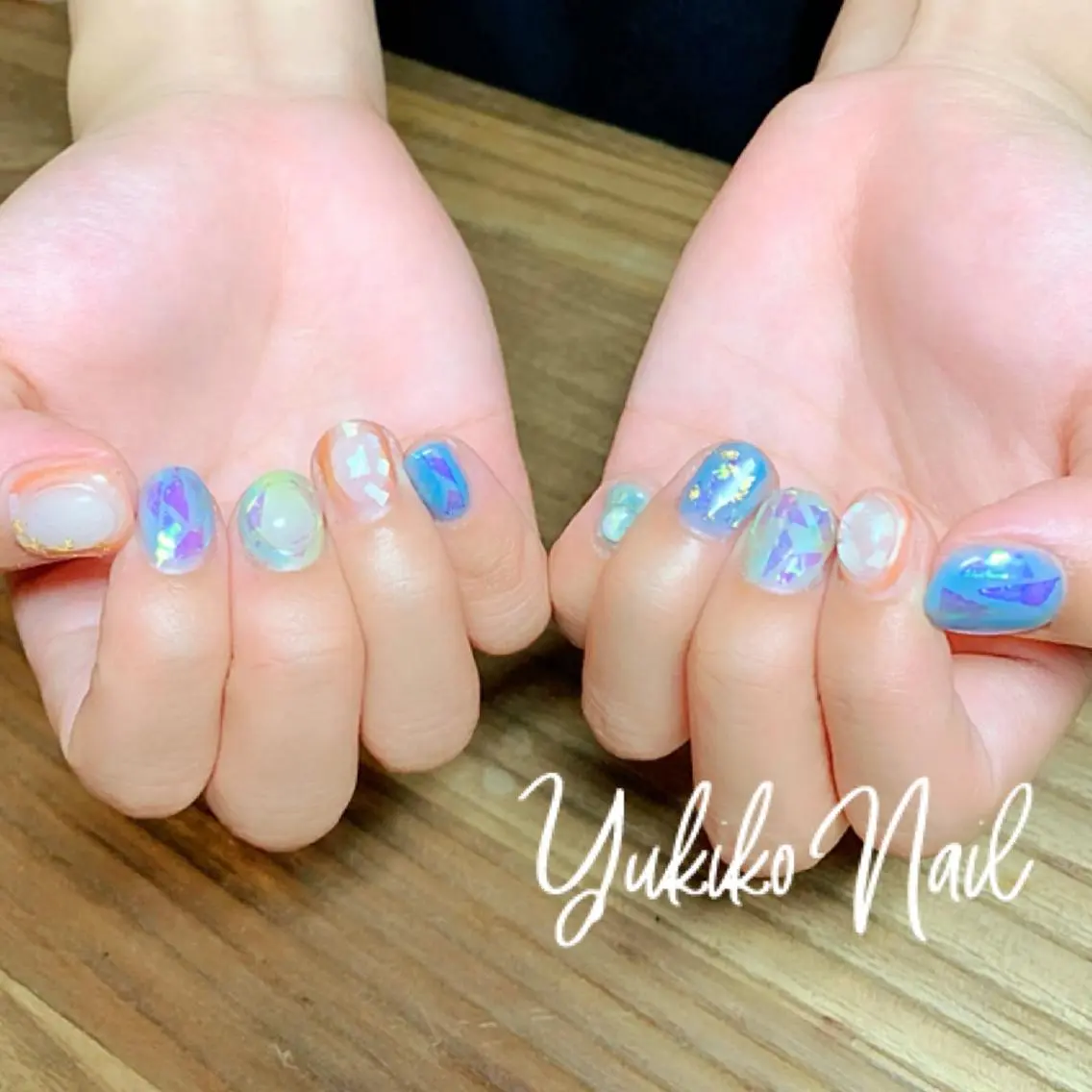 ネイル ニュアンスネイル ハンドネイル ユキコ ネイルのネイルデザイン
