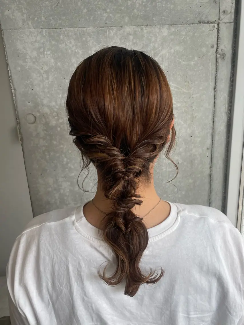 ヘアアレンジ メンズモテパーマ💙 fuwaのヘアスタイル