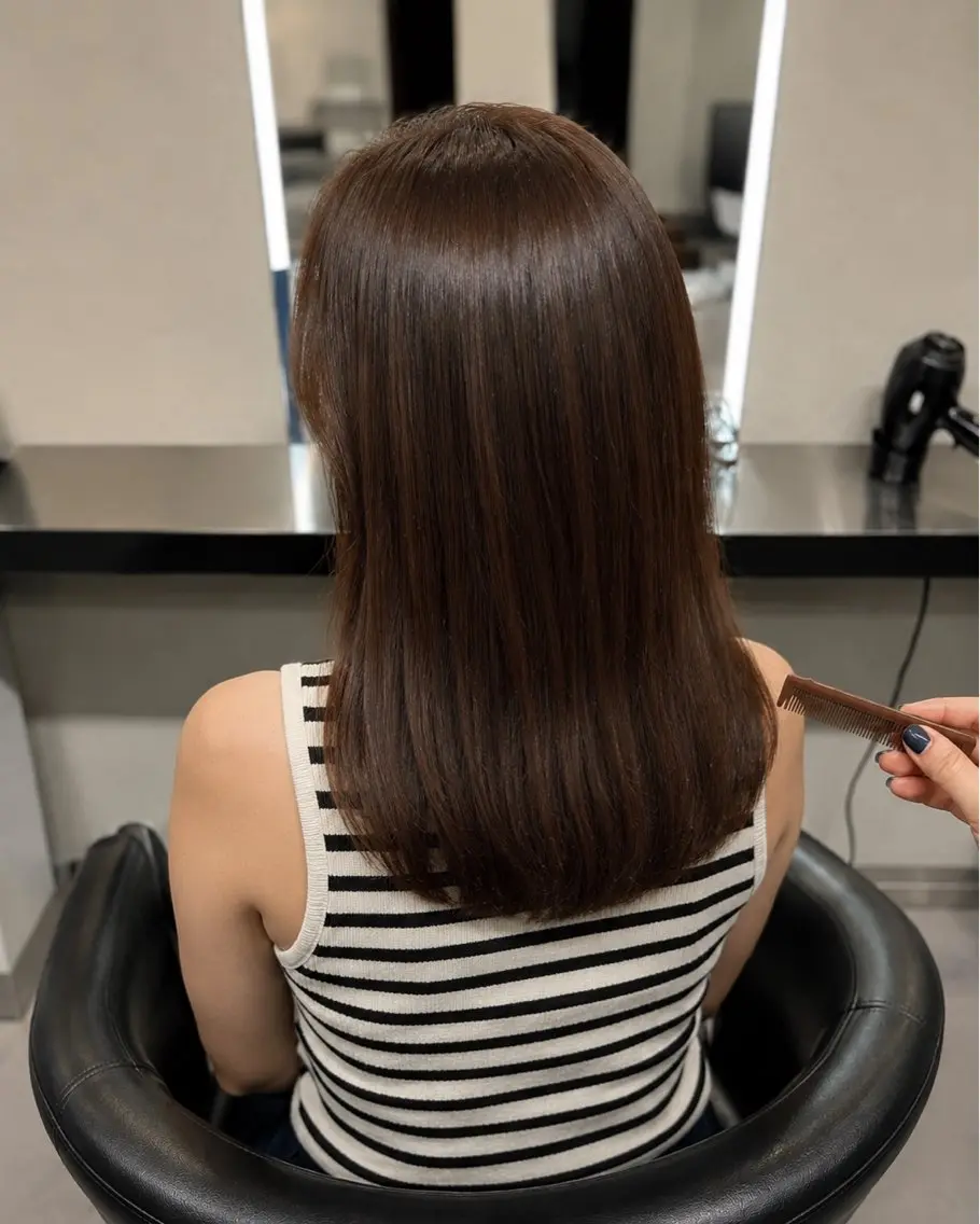 ミディアム カラー 🌈ウルトワ水素 髪質改善naru🌈のヘアスタイル