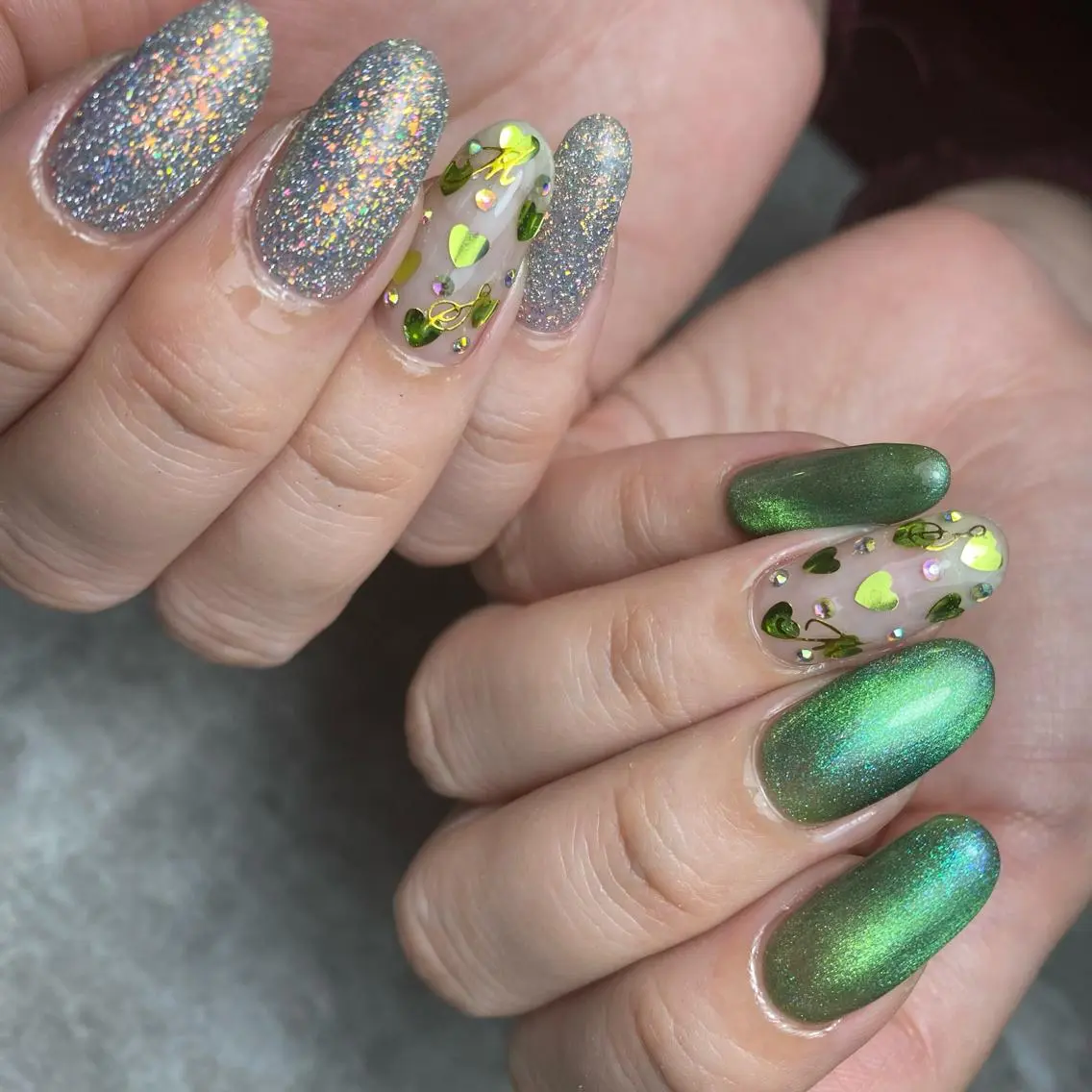 ネイル フラッシュネイル マグネットネイル ハンドネイル yuki nail...のネイルデザイン
