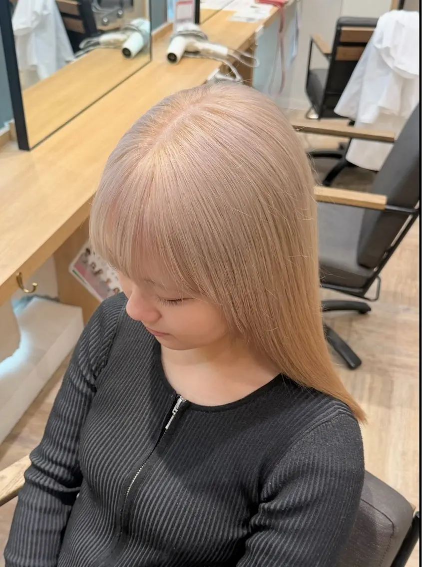 ロング カラー AVANCE. 玉置日向我のヘアスタイル