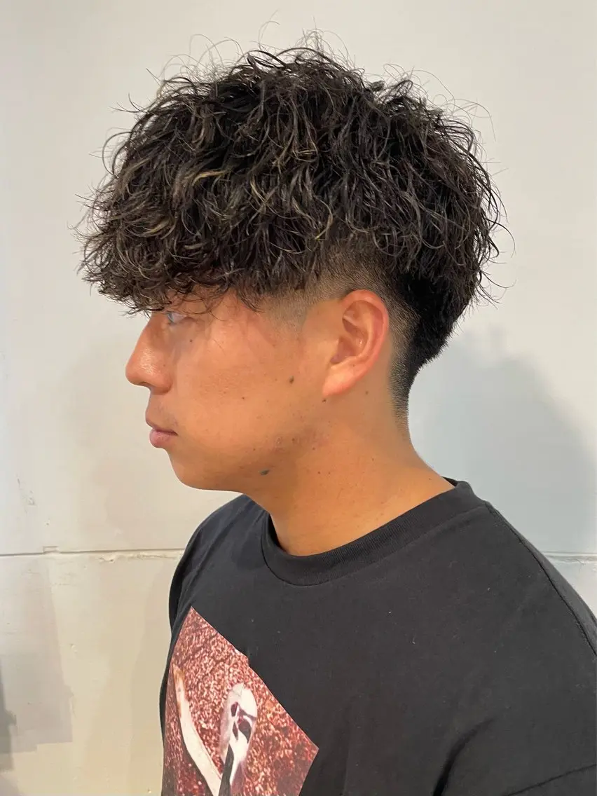 メンズ カット パーマ Snowdrop高円 寺【店長】山道のヘアスタイル
