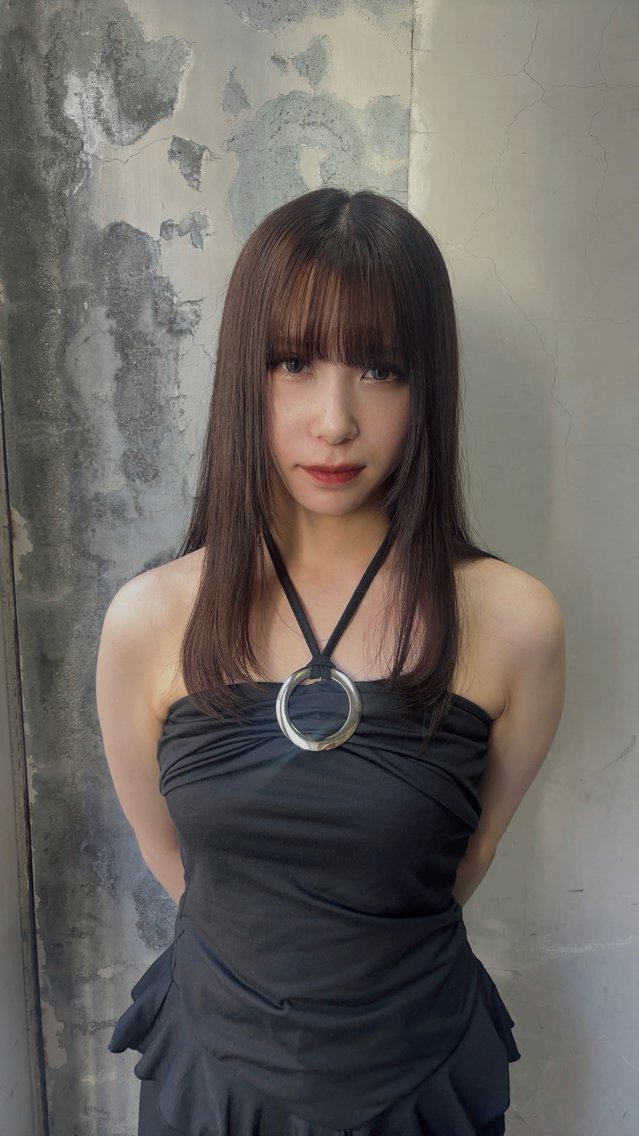 縮毛の写真