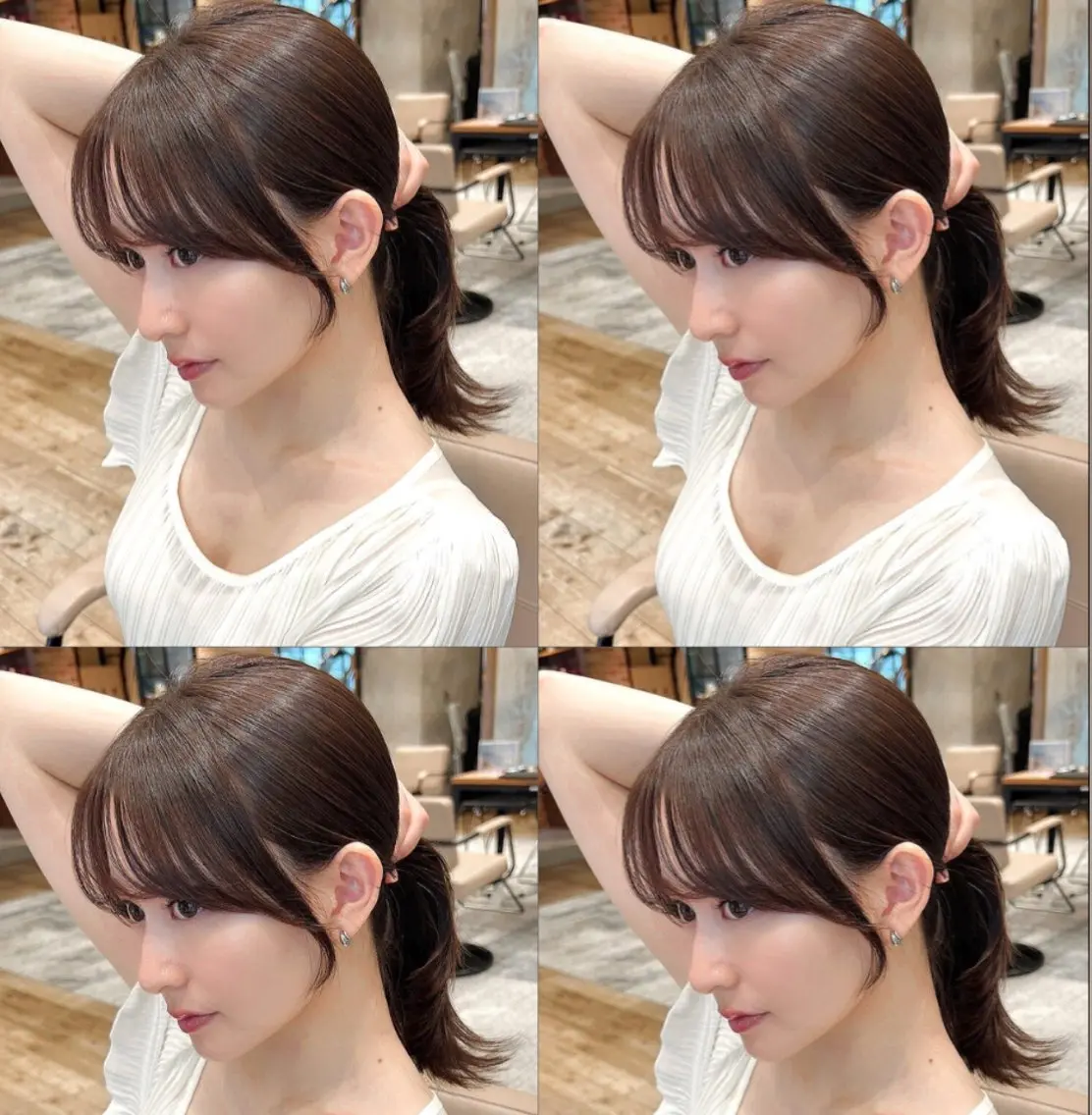 🎀前髪＆顔周りカット➕スタイリング🎀の写真
