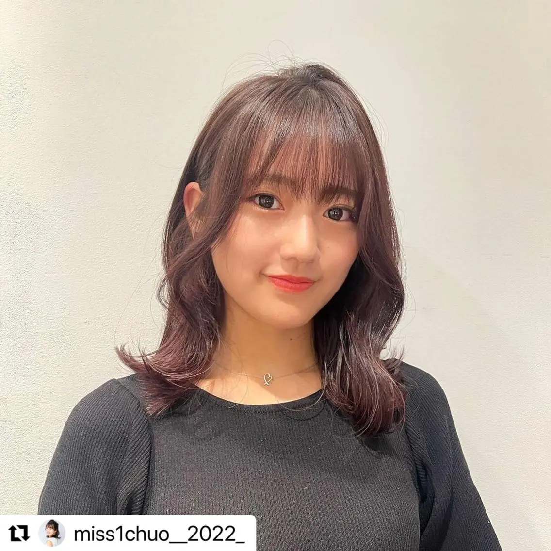 ミディアム ROBBY 表参道yuseiのヘアスタイル