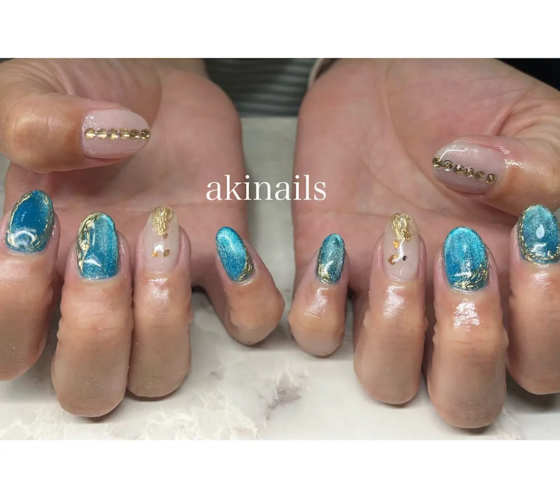 ネイル aki nailsのネイルデザイン