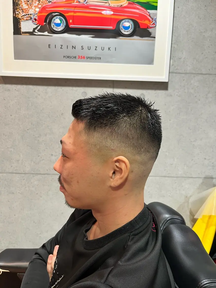 ショート メンズ カット 💈きかわ あさひ💈のヘアスタイル