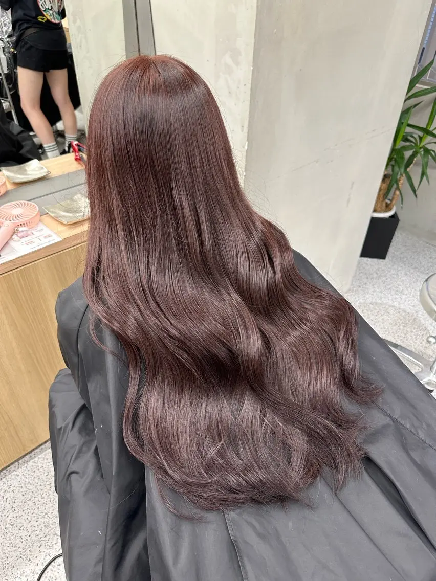 ロング カラー ヘアカラー トリートメント 🫧盛れハイトーン/ ボブカット🎀サキのヘアスタイル