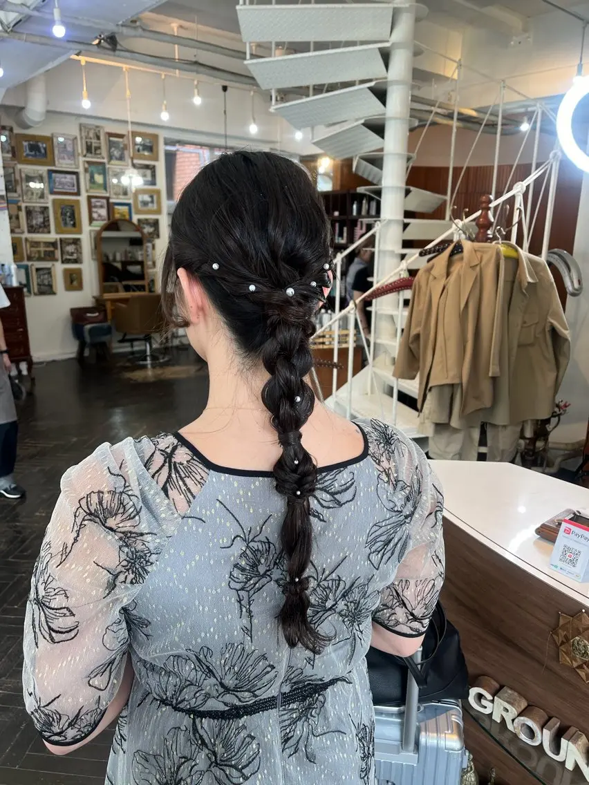 ヘアアレンジ ヘアセット ミホ/ 元町中華街のヘアスタイル