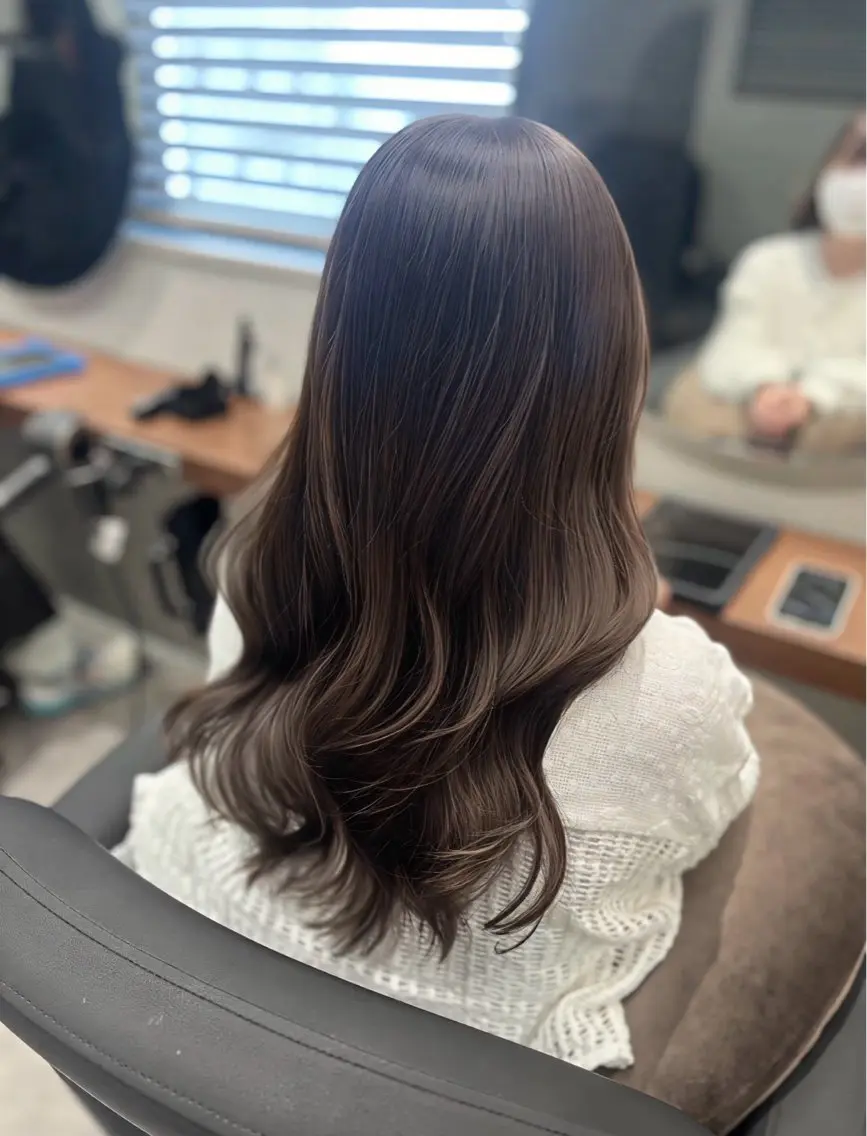 【期間限定価格】🩶グレイカラー　全体染め✨️の写真