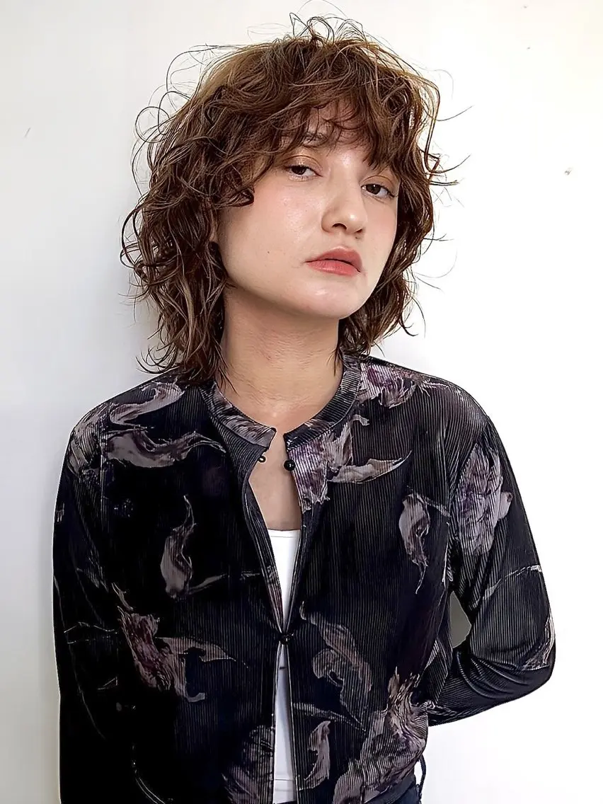 【平日女性限定】☆カット+パーマの写真