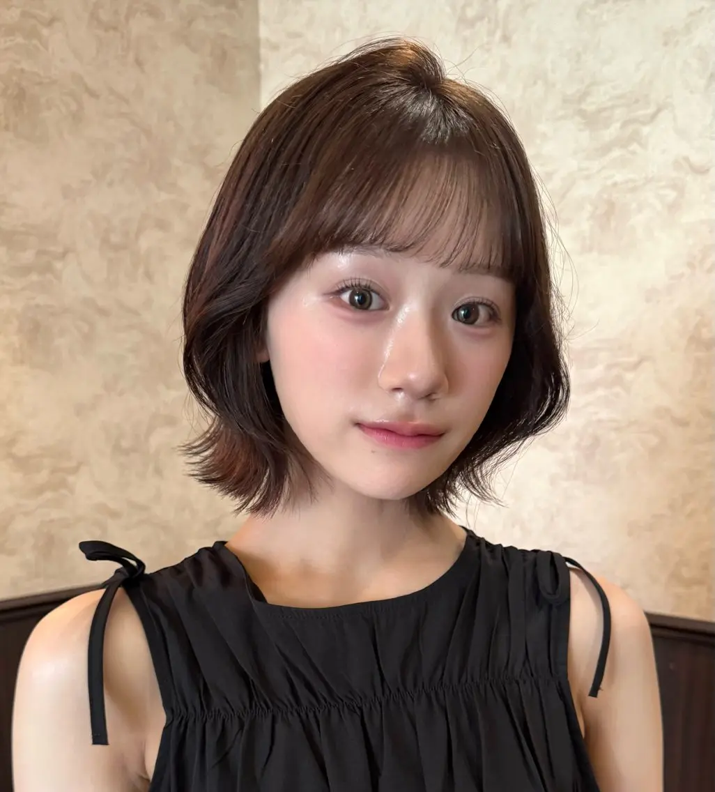 ショート カット トリートメント ボブ/透明感カラー /艶髪/しなる🌷のヘアスタイル