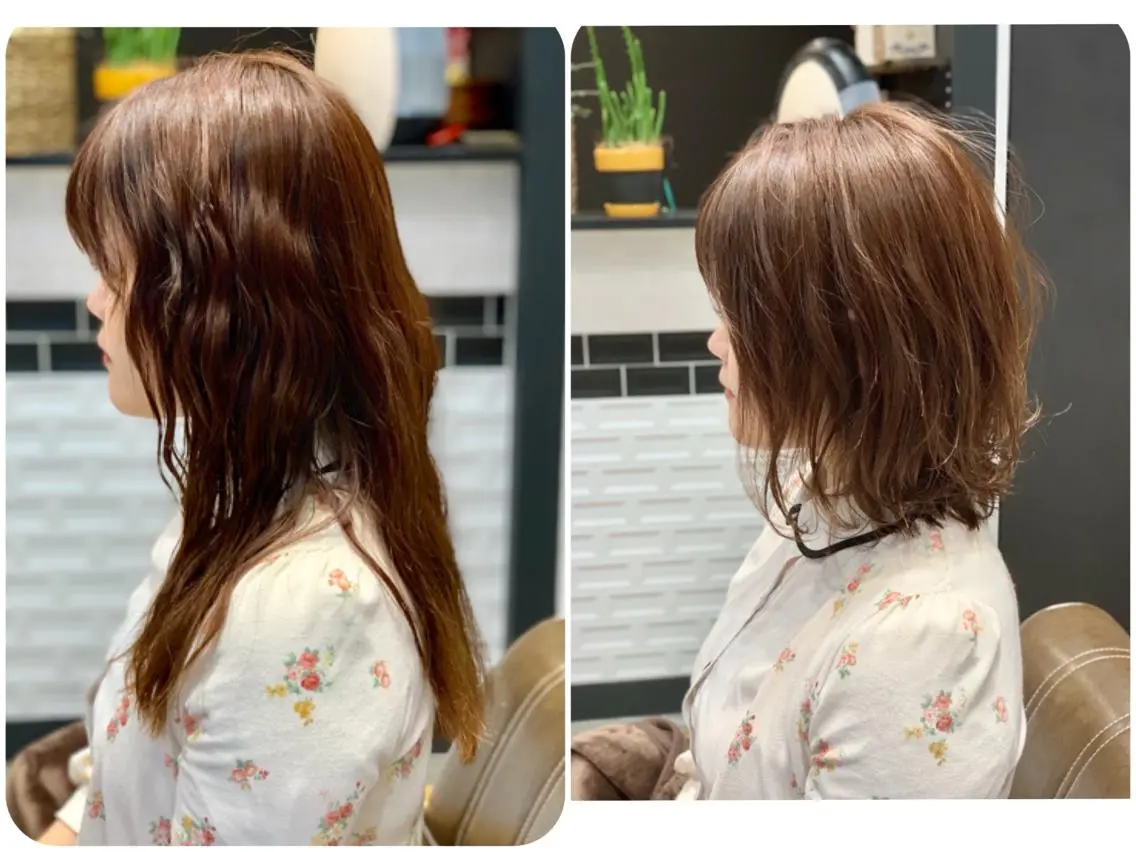 ミディアム カラー topstylist 満足度⭐️堀川星哉のヘアスタイル