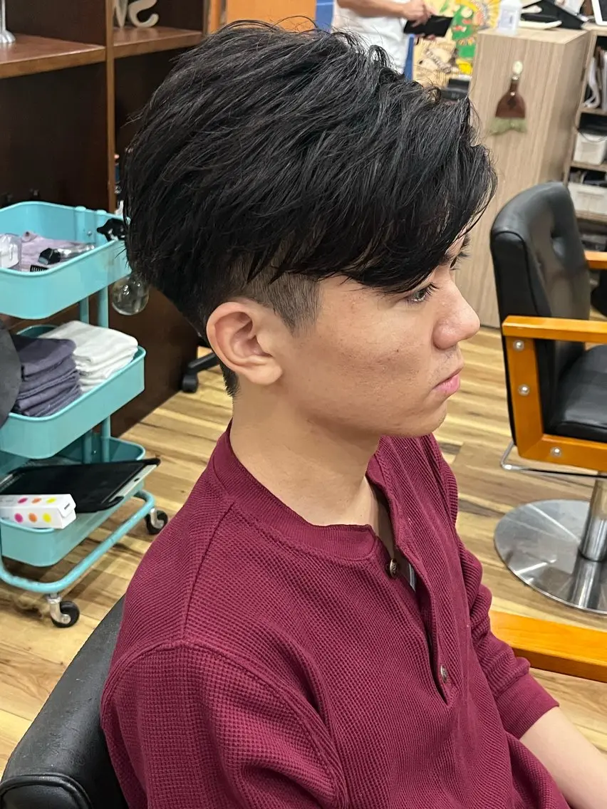 メンズ カット メンズサロン関 紫雲(セキレンゲ)のヘアスタイル