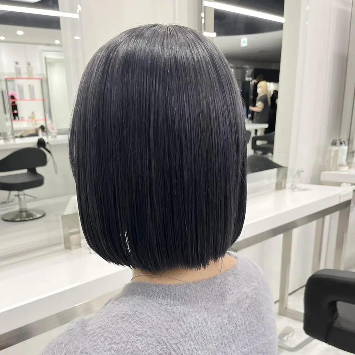 カラー 🫧韓国/似合わせ ボブRION🫧のヘアスタイル