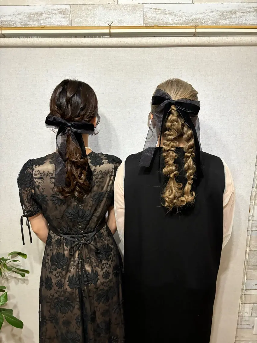 ヘアアレンジ ヘアセット hair salon【クラン】のヘアスタイル