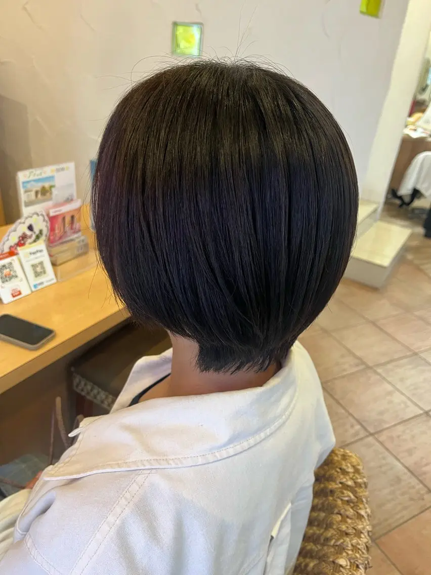 ショート 丸みショート ショートヘア 西田 早輝子🍊のヘアスタイル