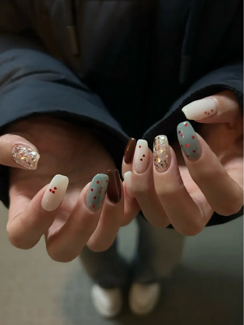ロング ハンドネイル Nbibi nail salonのネイルデザイン