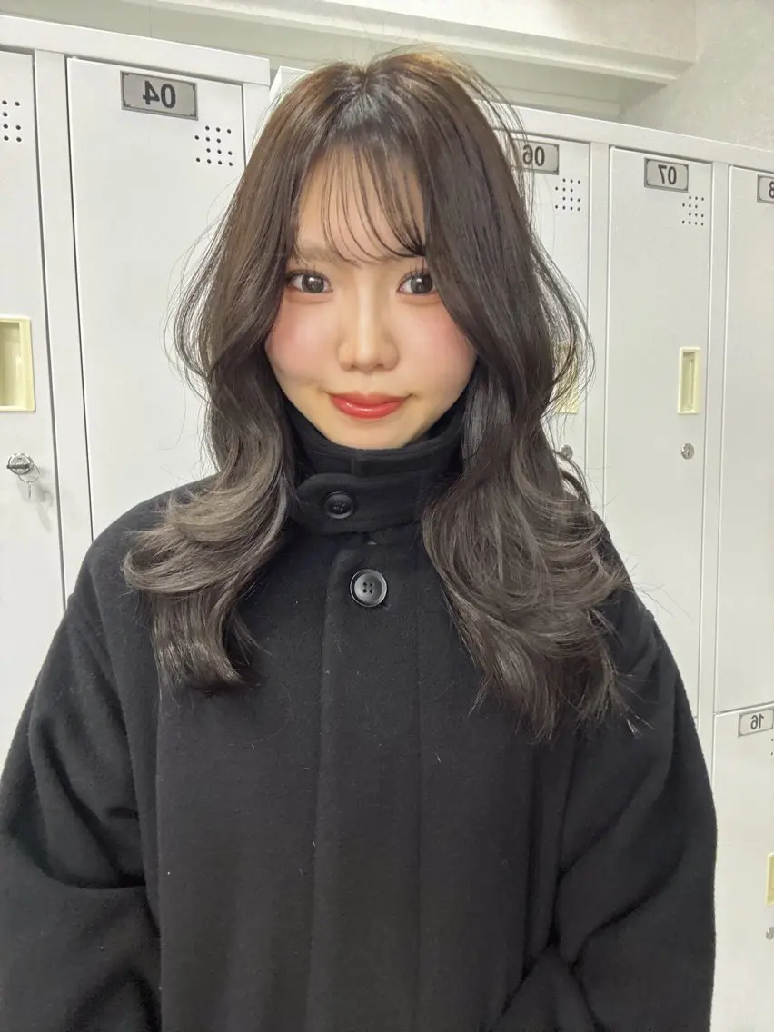 ミディアム カラー 店長 小池アキトのヘアスタイル