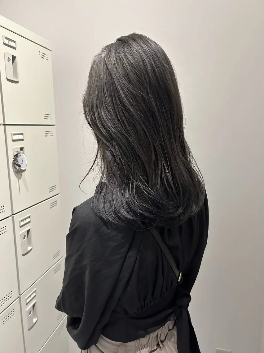 カット＋ブリーチなしw color🤍🌙の写真