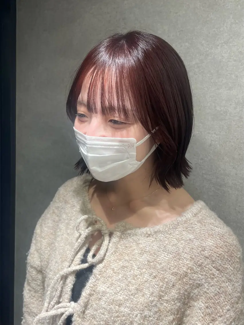 【レディース限定】全体カット+カラー+aujuaトリートメント付き◎の写真