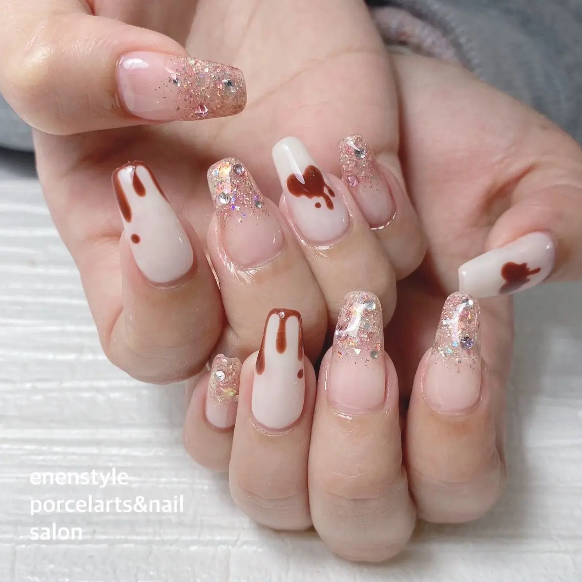 ネイル ハンドネイル 🐾enen style 🐾のネイルデザイン