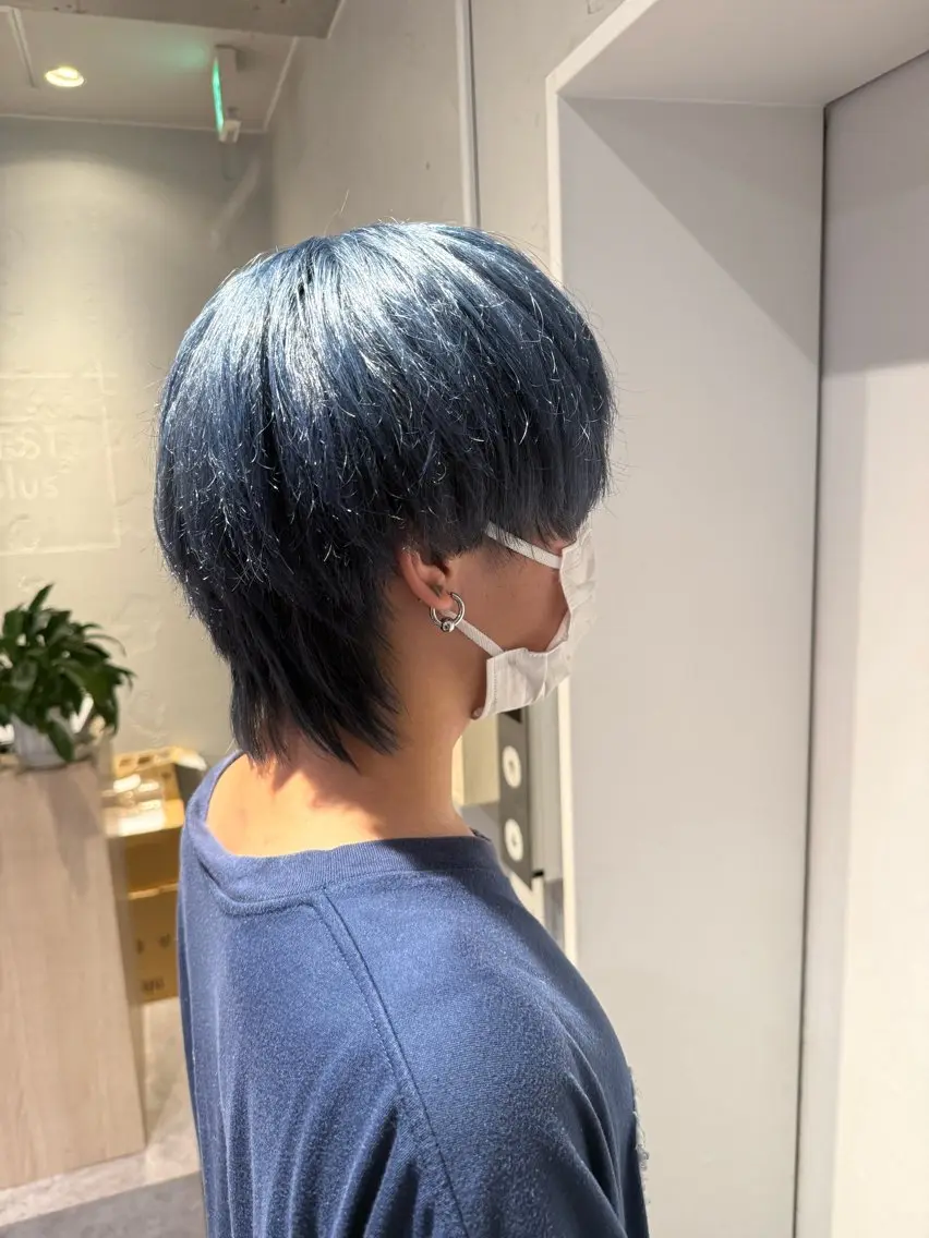 ショート カラー メンズ カット ヘアカラー けんしん/透明感 カラー/メンズ歓迎✨のヘアスタイル