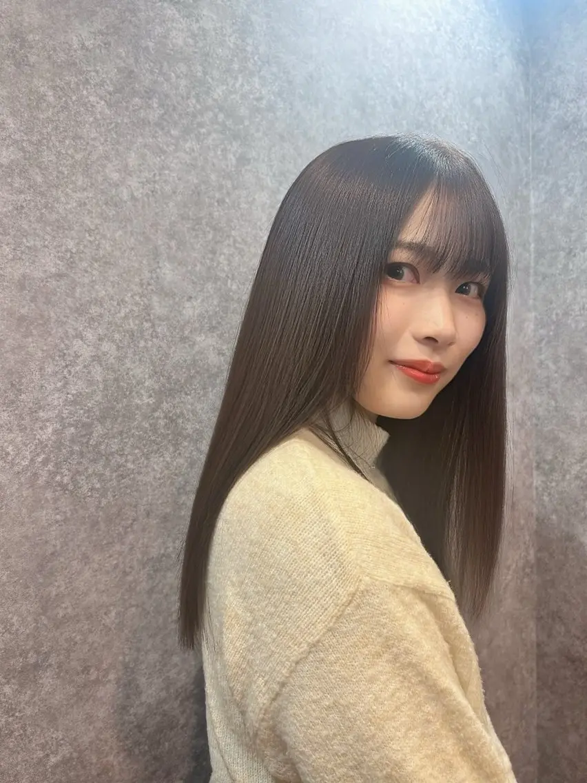 セミロング カット トリートメント ヘアセット cocoa船橋🦄 chinamiのヘアスタイル