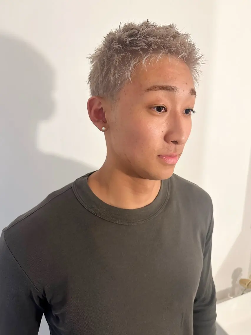 ショート Ticrohair Harukiのヘアスタイル