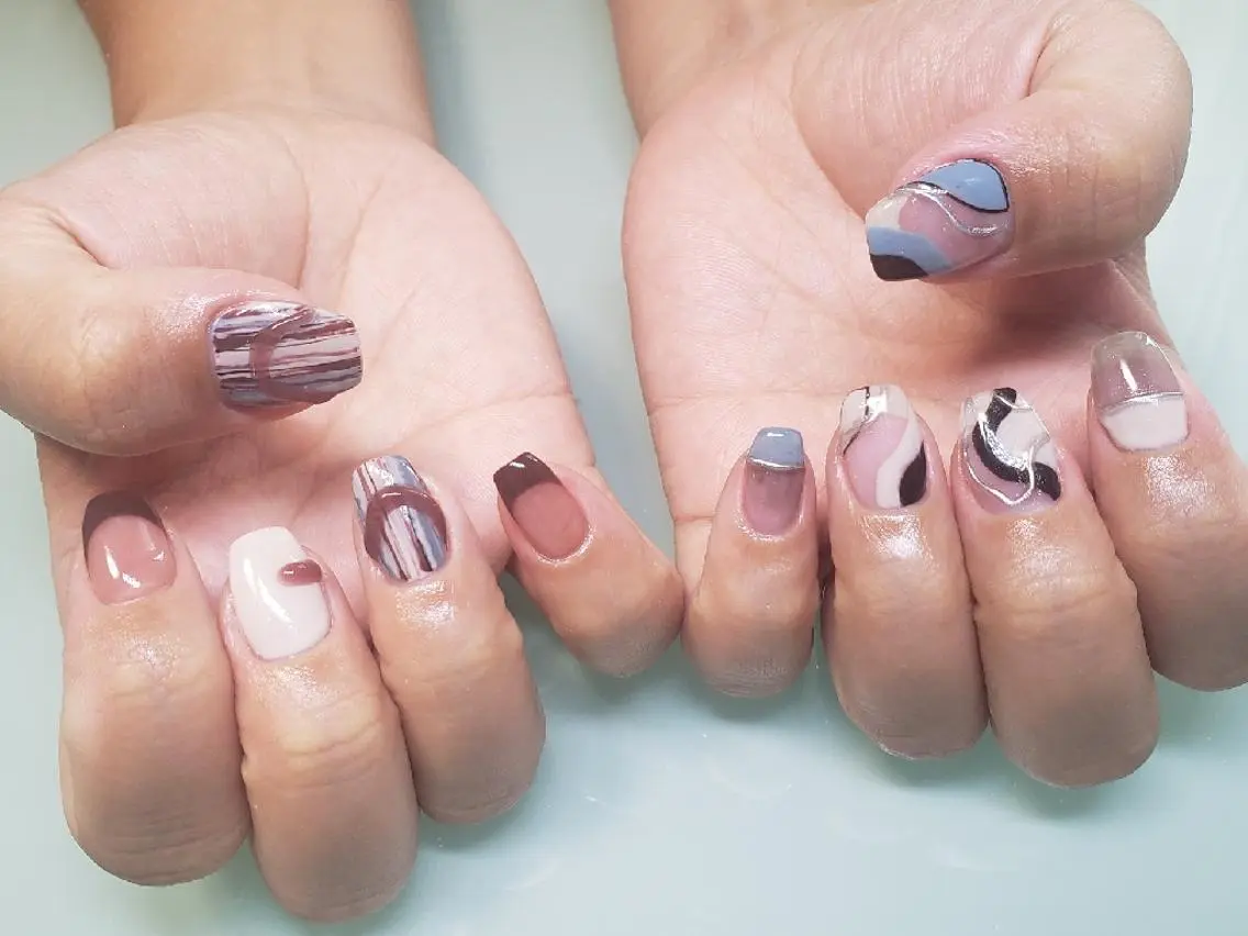 ネイル ハンドネイル Lapis  Nailのネイルデザイン